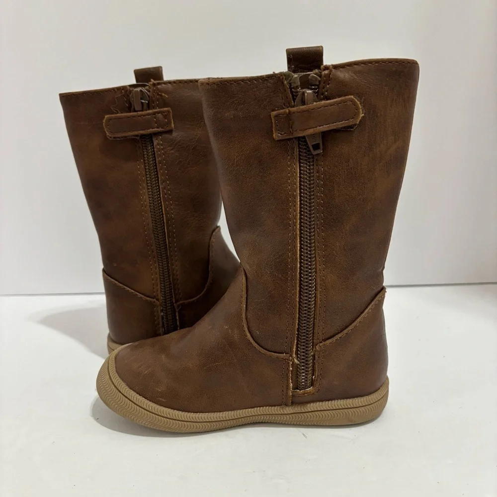 Cat & Jack Brown Kids Boots